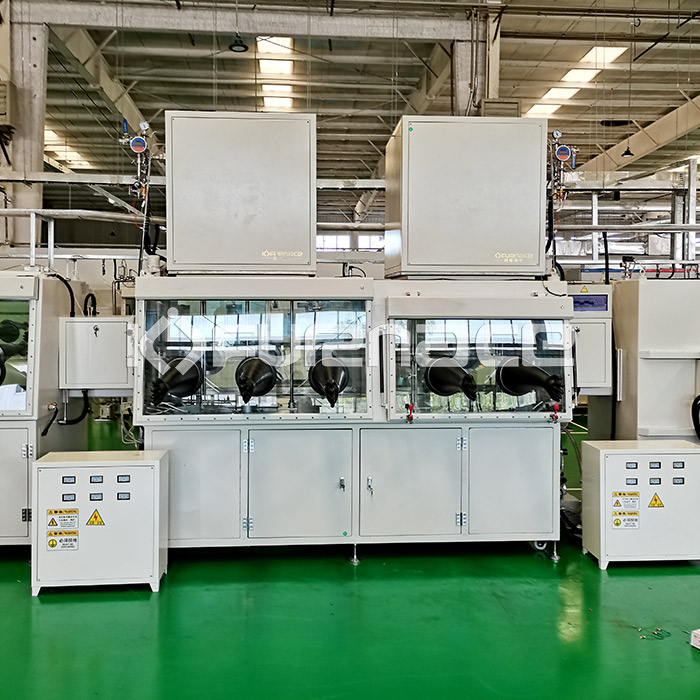 天津某科技企業(yè) | 使用我司兩套氣氛爐配套手套箱設(shè)備